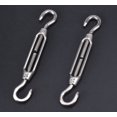 thumbnail image 4 of 10PCS M4 Turnbuckles Alele Stainless Steel 304 Adjustable Turnbuckle (Hook & Hook), 4 of 5