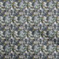 thumbnail image 1 of oneOone Rayon Medium Blue Fabric Abstract Bird Fabric For Sewing Printed Craft Fabric By The Yard 56 Inch Wide, 1 of 4