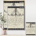 thumbnail image 2 of French chandeliers Couture I - Fashion Framed Canvas, 2 of 3