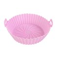 thumbnail image 3 of Kadlawus 4Pcs Air Fryer Accessories, 21x16x7.8cm Silicone Baking Pot, Non Stick Reusable Oven Tray for 7.9 Inch Air Fryer, Foldable Heat Resistant Fryer Pan, 3 of 9