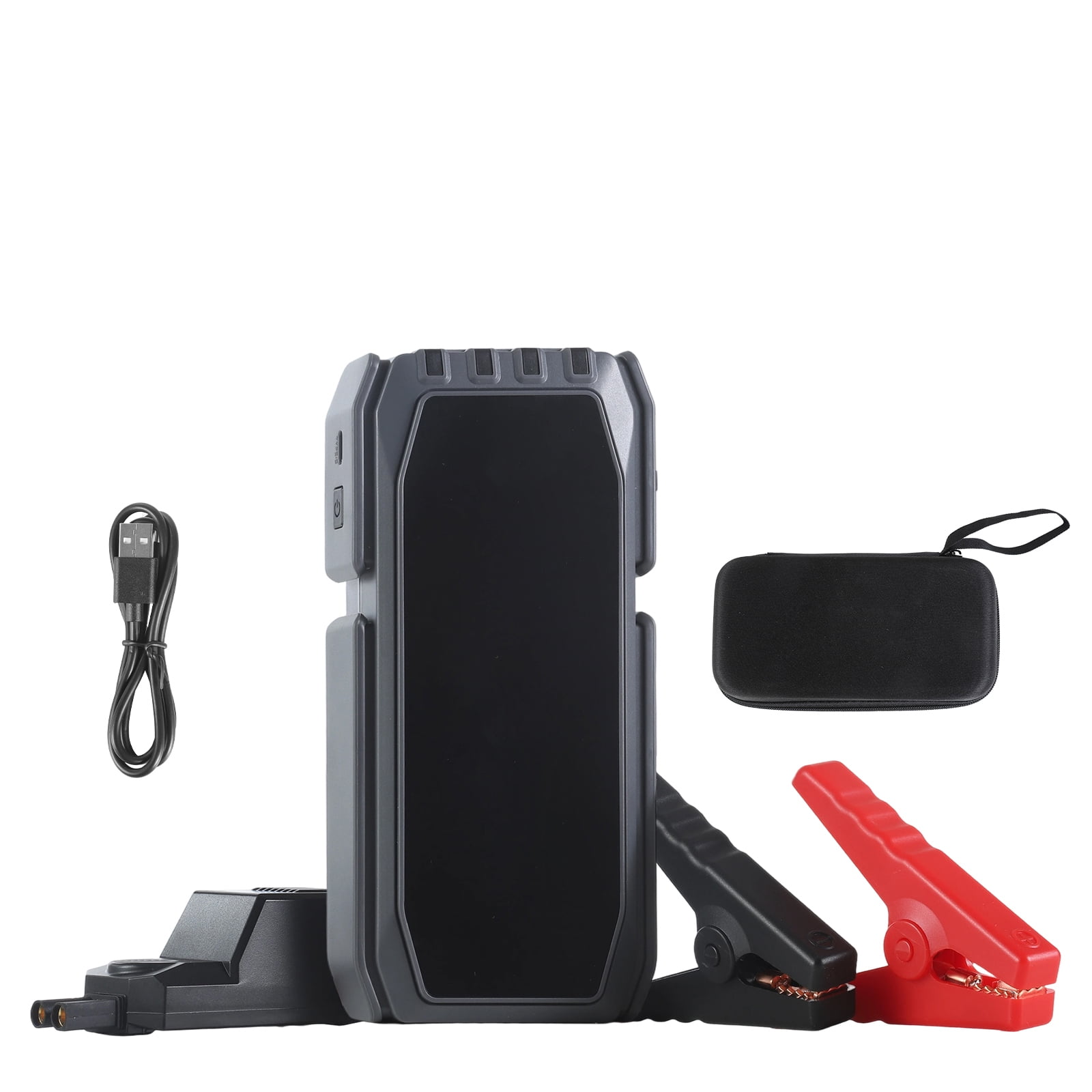 KFFKFF Jump Starter, 1500A Peak, Car Jumper Starter Battery Pack, 12V Portable Lithium Battery Booster, Jump Box Power Bank with 3 Modes Flashlight and Jumper Cable