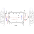 thumbnail image 4 of 2X Long Range Wireless AP Bridge Amplifier IP66 Box Cast Aluminum Metal Housing for Communication Base Station, 4 of 7
