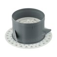 thumbnail image 2 of Round Air Vent 75/100mm Ceiling Diffusers Grill Cover Wall Extractor Fan Vent For Bathroom Kitchen Living Room, 2 of 8