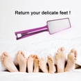 thumbnail image 1 of Double Sided Foot File Pedicure File, Removal Of Damaged And Hard, Nano Glass Foot File Pedicure File, Travel Use, Portable Handheld Foot Scraper, 1 of 5