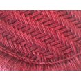 thumbnail image 2 of Natural Geo Tabouret d'Appoint en Moray - Tissé à la Main Bordeaux, 2 of 4
