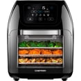 thumbnail image 1 of Refurbished CHEFMAN RJ38-10-RDO-V2 Digital Air Fryer plus Rotisserie Dehydrator Oven Black 10L, 1 of 4