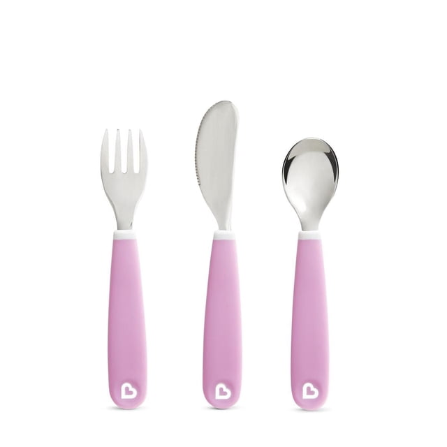 Munchkin® Splash™ Toddler Fork, Knife & Spoon