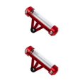thumbnail image 2 of VONKY Waterproof Motorcycle Tax Tube Easy To Install Sturdy And Durable Stylish Motorcycle Tax Disc Holder red 2Set, 2 of 6