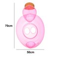 thumbnail image 2 of Transparent Duck Swimming Ring for Kids Baby Inflatable Swim Circle Children's Fun Water Activities, 2 of 5