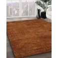 thumbnail image 3 of Ahgly Tapis d'Intérieur Lavable en Machine Carré Abstrait Sedona Marron, 3 Pieds Carré, 3 of 7