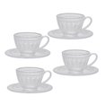 thumbnail image 4 of 4Pcs Dollhouse Cup Set, Mini Tableware Kitchen Accessories, 1/6 Scale Doll House Decoration, Pretend Play for Kitchen Photo Props Decoration Clear, 4 of 8