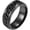 Argent, variante sur Bague Anti-Stress pour Hommes et Femmes - Bagues Anti-Stress Pivotantes, Acier Inoxydable Massif 316L, Argent, 9