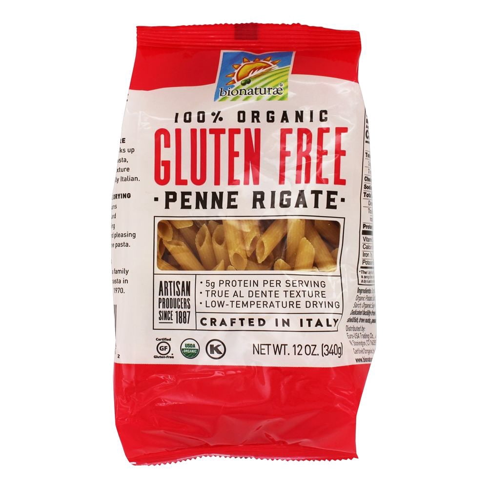 Bionaturae - Organic Gluten-Free Pasta Penne Rigate - 12 oz.
