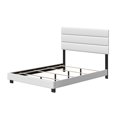 thumbnail image 1 of Boyd Sleep Grand Size Rembourré Napoli Matelas Plate-Forme Lit Cadre, Blanc, 1 of 7