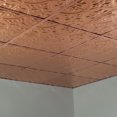 thumbnail image 5 of Fasade Traditional 2 Vinyl 2ft x 2ft Lay In Ceiling Panel Polished Copper 5 Pack, 5 of 5