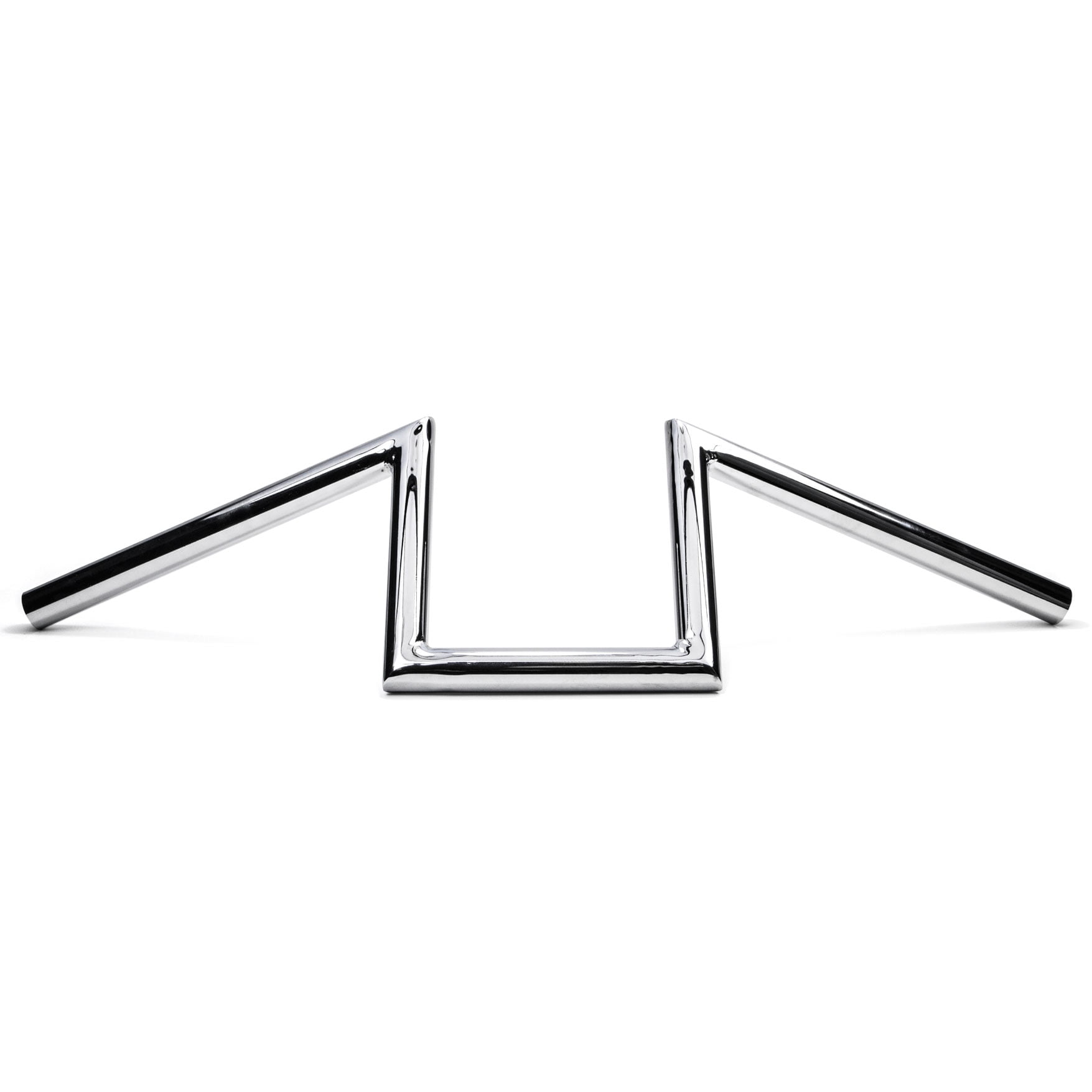 Krator Z Bars Guidons de Remplacement Custom Bobber Harley Triumph Chrome 1 Pouce Zee Zed Compatible avec Harley Davidson Road King Injection de Carburant