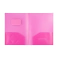 thumbnail image 1 of ZTTD Plastic 2-Pocket Folders, (1 Pack) Purple Colors, 8.5x11 Folders with Pockets, Tear-Resistant Long Lasting Acid-Free Poly, Cleanable, Includes Labels, 1 of 3