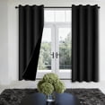 thumbnail image 4 of Stylish Top Design Curtains For Complete Light Blocking And Thermal Insulated Room Darkening Drapes With Easy Window Installation, 4 of 4