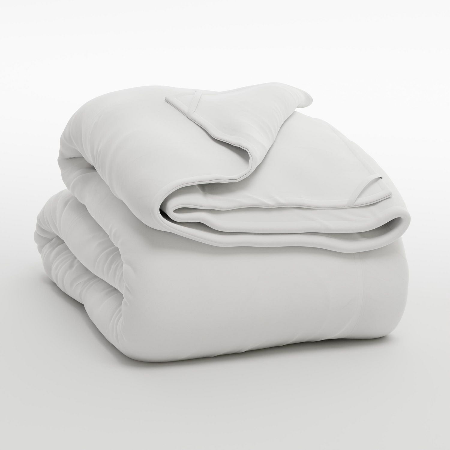Couette en duvet toutes saisons Sealy, taille King – Housse en coton à carreaux cloisonnés (baffle box), garnissage en plumes et duvet.