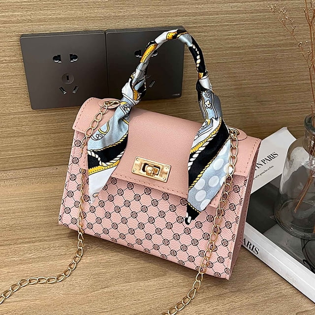 TopLLC One Shoulder Crossbody Bag Leather Large Capacity Multi Compartment Women Bag