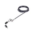 thumbnail image 2 of StarTech.com Universal Laptop Lock 6.6ft (2m), Security Cable For Notebook Compatible With Noble Wedge��/Nano/K-Slot; Keyed Locking Cable - Anti-Theft Cut-Resistant Steel Cable (UNIVK-LAPTOP-LOCK) - Security cable lock - black, silver - 6.6 ft, 2 of 9