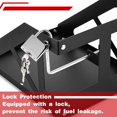 thumbnail image 4 of 5 Gallon Gas Can Holder for Trailer Compatible with No-spill Gas Can Mount Rack 5 Gallon Fit for Open Landscape Trailer, Truck, Rv, 4 of 5