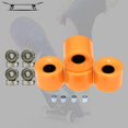 thumbnail image 4 of koolsoo Roues de Longboard et de Planche à Roulettes 60 mm 78 A avec Roulements, Ensemble de 4, Couvre-Roues de Rechange, 4 of 9
