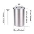 thumbnail image 3 of Oleegame 1PC Kitchen Utensils Set Stainless Ham Maker Meat Cooker For Making Homemade Meat With Kitchen Meat Pressure Cookers Boiler Pot Pan Stove Silver, 3 of 8