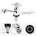 thumbnail image 3 of Qiilu ABS Plastic Single Cold Faucet Water Tap Bathroom Basin Kitchen Sink Accessories, Single Cold Water Tap, 3 of 3