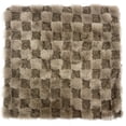 thumbnail image 4 of Mainstays Decorative Cushion Cover - Checker Teddy, Checkered Accent Cushion, 4 of 5