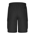 thumbnail image 3 of cllios Mens Cotton Shorts with Pockets Cargo Shorts Drawstring Elastic Waisted Casual Sweat Shorts Summer Lightweight Work Jogger Shorts for Golf Hiking, 3 of 5