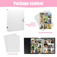 thumbnail image 4 of Photocard Binder Set Portable Photocard Holder with 50 Pages 9 Pocket Large Capacity Binder Photocard Album Holds 450 Cards D-Ring Photocard Binder Photocard Holder Binder Book for Photo, 4 of 11