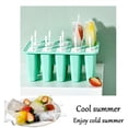 thumbnail image 4 of Ice Cream Molds Popsicle Silicone Silicone Ice Pop-Molds, Easy Release Ice Cream Mold, Reusable Popsicle Stick with for Homemade Popsicles & Ice Cream, 4 of 6