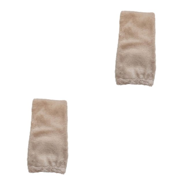 Youkk Comfortable Acrylic Fibers In Long Leg Warmers For Cozy Winter Wide Application khaki 2Set