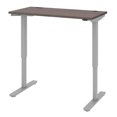 thumbnail image 3 of Bestar Upstand 61 cm × 122 cm (24 in. × 48 in.) Height-adjustable Desk(GREY), 3 of 5