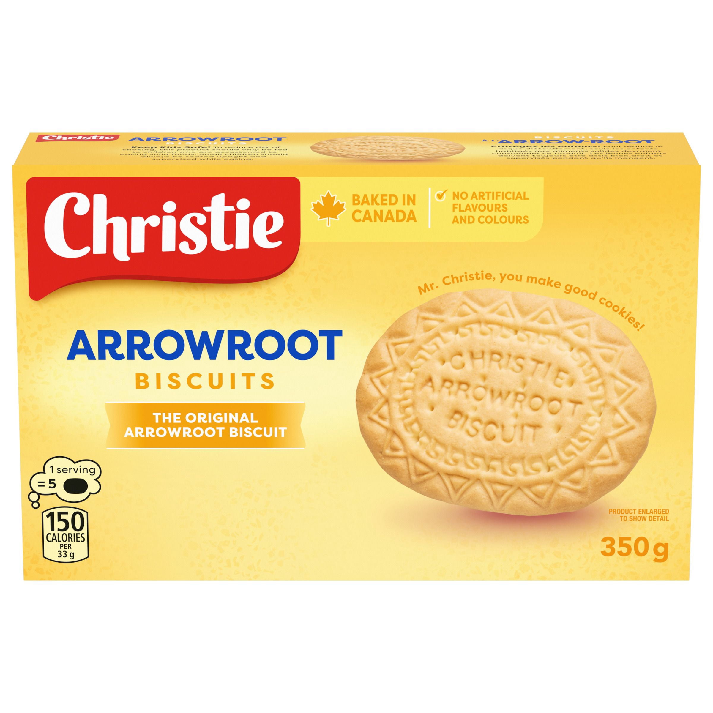 Biscuits Arrowroot de Mr. Christie, Biscuits
