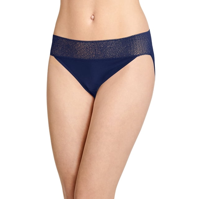 Jockey Women's Soft Touch Lace Modal Bikini