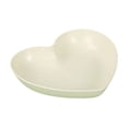 thumbnail image 1 of Heart-Shaped Dinner Plates 1-Pack - Dishwasher Microwave Safe Plastic Plates for Camping Kitchen, Unbreakable Lightweight Tableware, 1 of 8