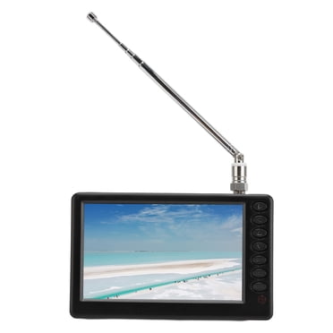 5 Inch Portable TV, Easy Use High Sensitivity Tuner ISDB T Compliant Mini Digital Television  For Outdoor
