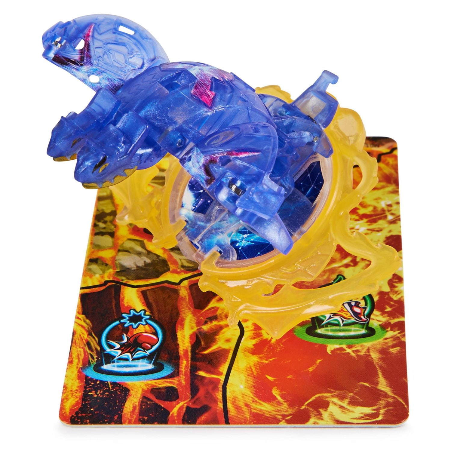 Bakugan, Special Attack Nillious, figurine articulée personnalisable rotative et cartes à collectionner, jouets pour garçons et filles à partir de 6 ans