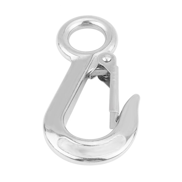 Crochet à Pression, Acier Inoxydable 304, Robuste, Résistant à l'Eau, Clip Miroir, Antirouille pour Accessoire Marin