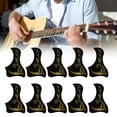 thumbnail image 4 of Self Adhesive Guitar Pick Guards, Swallow  Pattern Decorative Acoustic Guitar Pickguard  For Maintenance For Guitarist Gold, 4 of 8