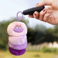 thumbnail image 4 of Yhmxh Lovely Plush Keychain-Cute Stuff Pendant Caterpillars Keyring Keychain Gift for Handbag,Purse,Backpack,Car Keys, 4 of 7