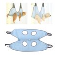 thumbnail image 1 of Soft Breathable Mesh Pet Grooming Hammock With Adjustable Tightness For Nail Trimming Eye Care And Cleaning, 1 of 8