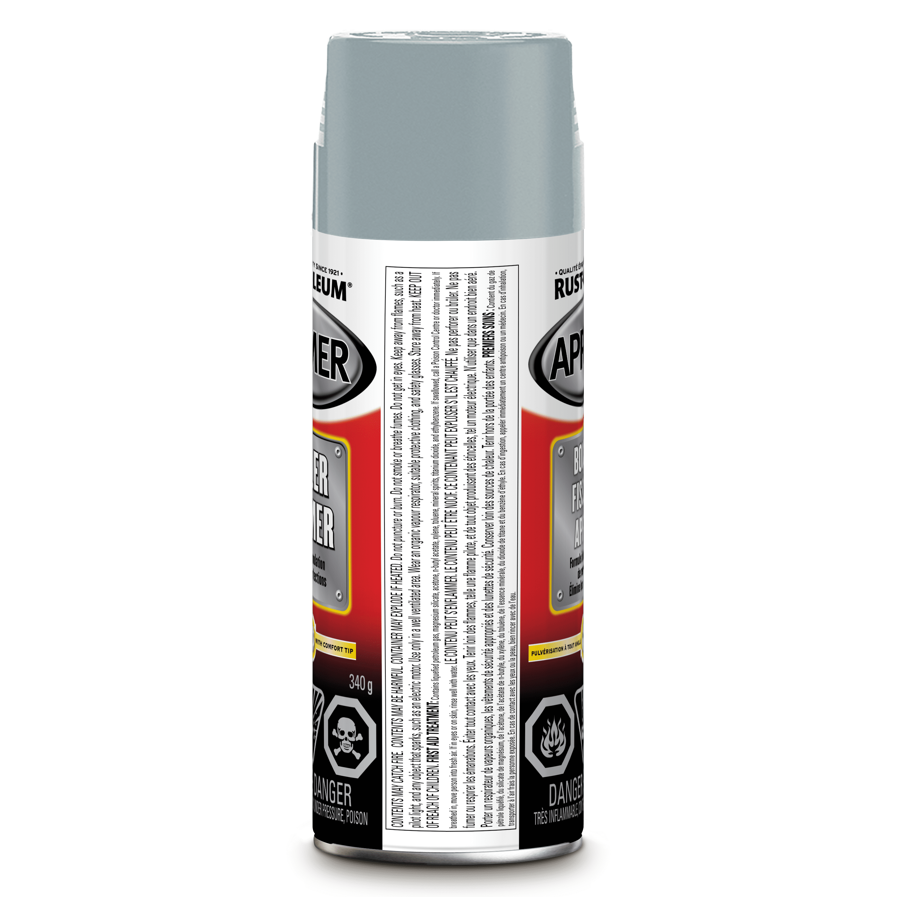 Apprêt bouche-pores ponçable en aérosol Rust-Oleum Specialty, gris, 340 g