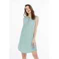 thumbnail image 5 of Robe Tunique Hawaïenne en Lin et Coton pour Femme, Herbe de Mer, m, 5 of 5