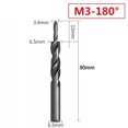 thumbnail image 1 of 90/180 Degree Hss Counterbore Spiral Step Drill Bit For Metal Drillingchamfering, 1 of 7
