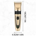 thumbnail image 3 of CEHVOM Tondeuse à Cheveux Électrique Sans Fil, Tondeuse à Cheveux Électrique, Tondeuse Électrique Rechargeable USB Adulte Bébé Enfant 2 ml Liquidation, 3 of 8