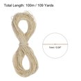 thumbnail image 2 of Uxcell Elastic Cord Heavy Stretch String Rope for Crafting DIY Sewing Hook Straps Camping Tie Down Strap Beige 1mm x 100m, 2 of 5