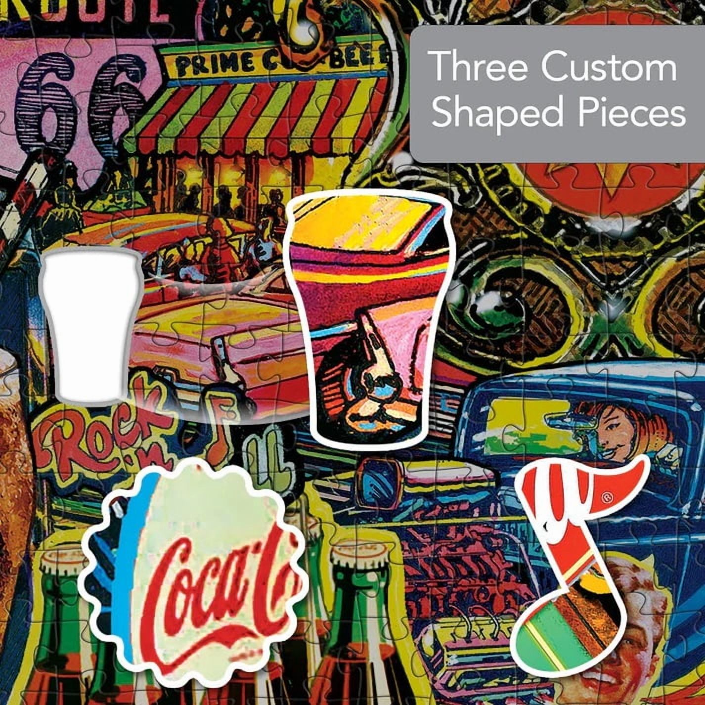 Masterpieces Puzzle Company Coca-Cola Jukebox casse-tête de 1000 pièces en forme
